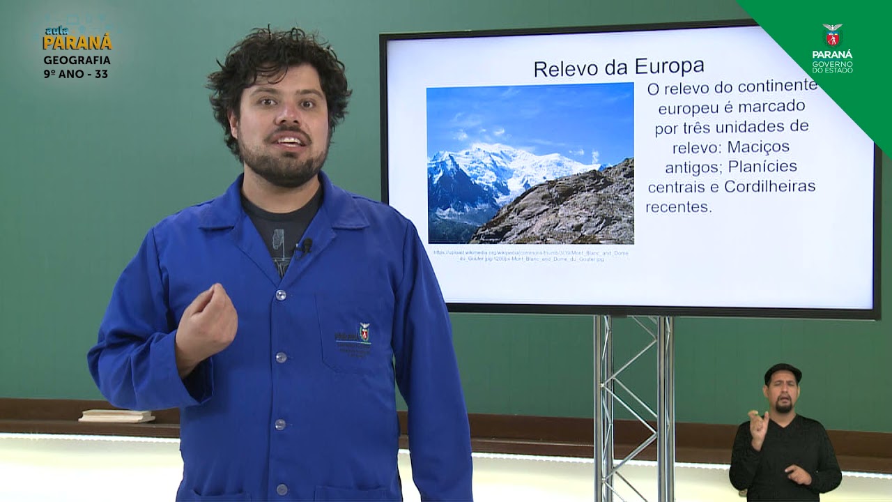 2021 | Resumo da Aula | 9&ordm; Ano | Geografia | Aula 33 - Relevo do Continente Europeu