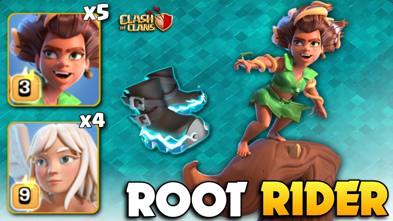 EASIEST Spam Attack 🔴Root Rider Spam Electro Boots🔴TH17 Attack Strategy🔴Clash Of Clans