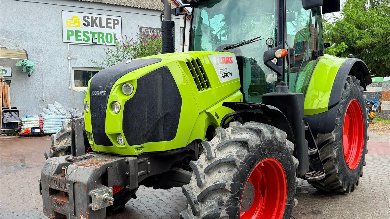Claas Arion 620 DYNA6, 158 KM John Deere 6 cylindr&oacute;w! Pneumatyka! Miękka kabina! Dobre opony