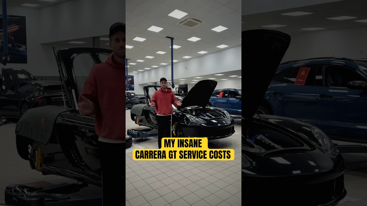 Дорогое видео! Серьезное техобслуживание моего Porsche Carrera GT - ссылка на полный видеоблог 👆👆...