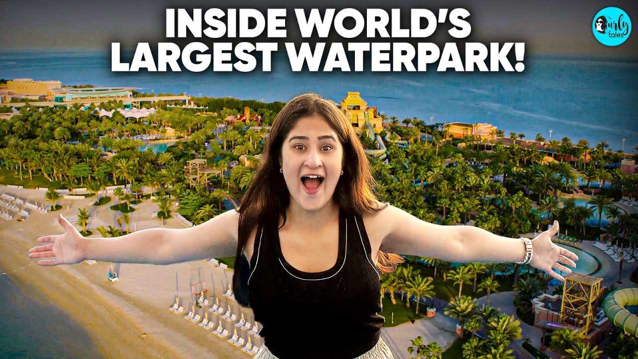 What It Takes To Run the World’s Largest Waterpark | Aquaventure Atlantis | Curly Tales ME