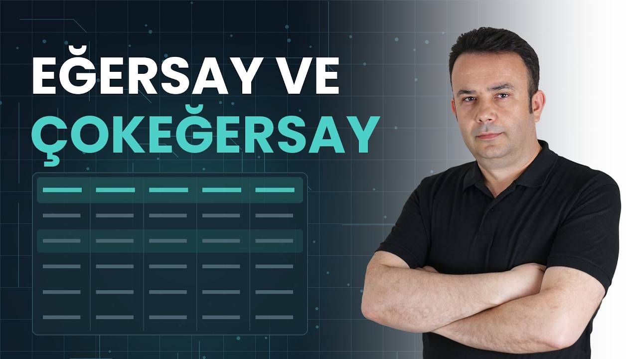 Excel EĞERSAY ve ÇOKEĞERSAY Nasıl Kullanılır? (Bölüm 1 - Temel Kullanım)