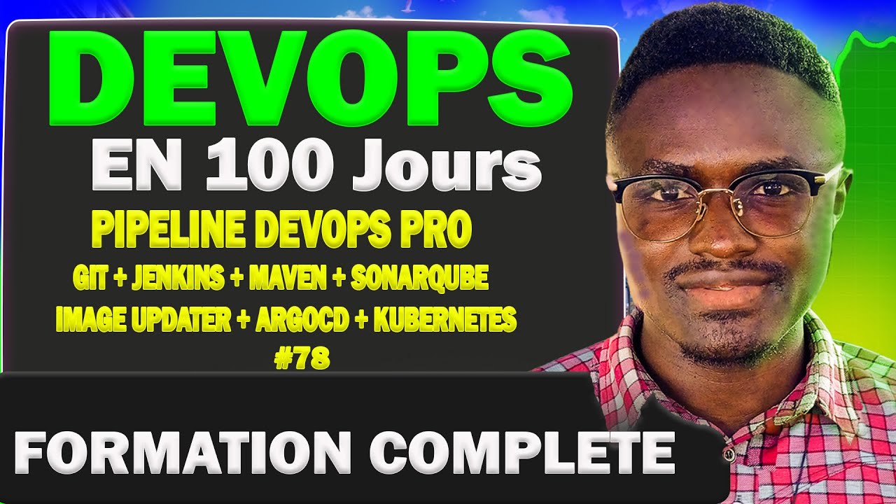 Formation DevOps  78: CI/CD Complet avec Jenkins + Docker + Maven + SonarQube + ArgoCD + K8s + Slack
