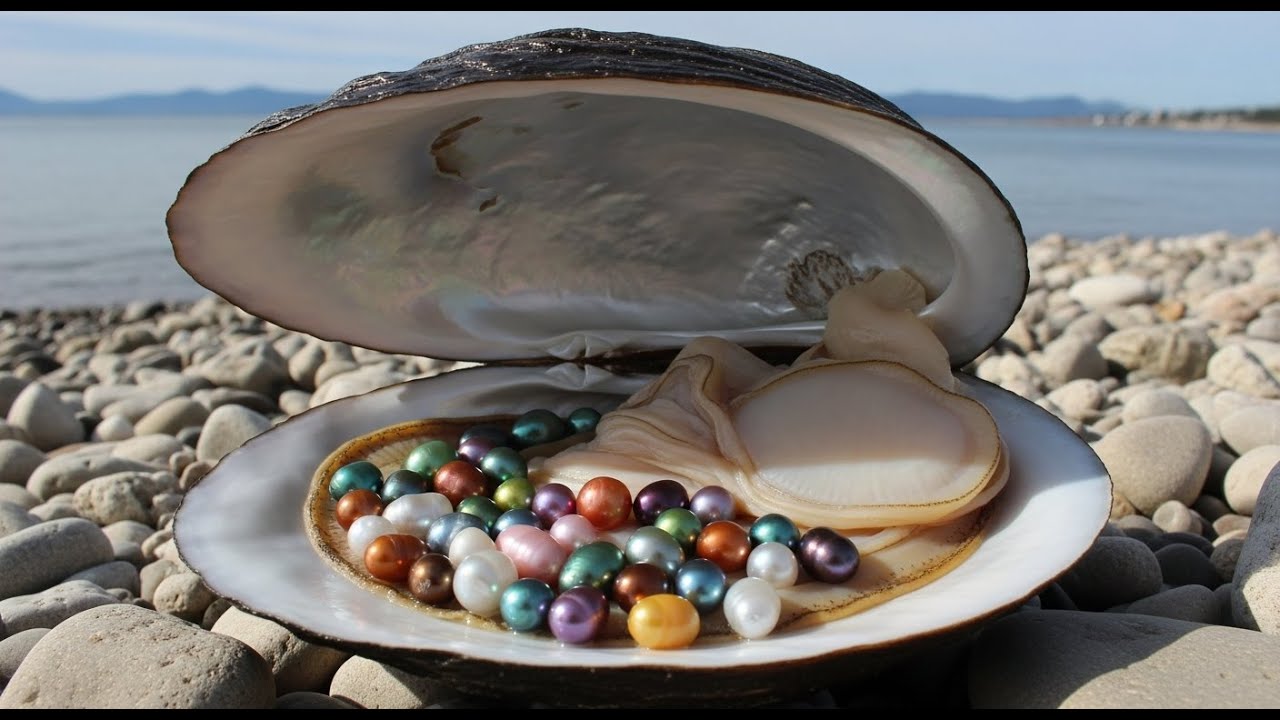 Pearl Harvesting Traditional Artisanship in Nature's Embrace