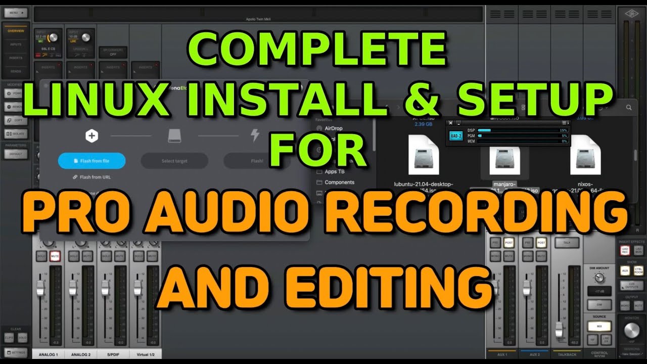 Install Linux for Pro Audio