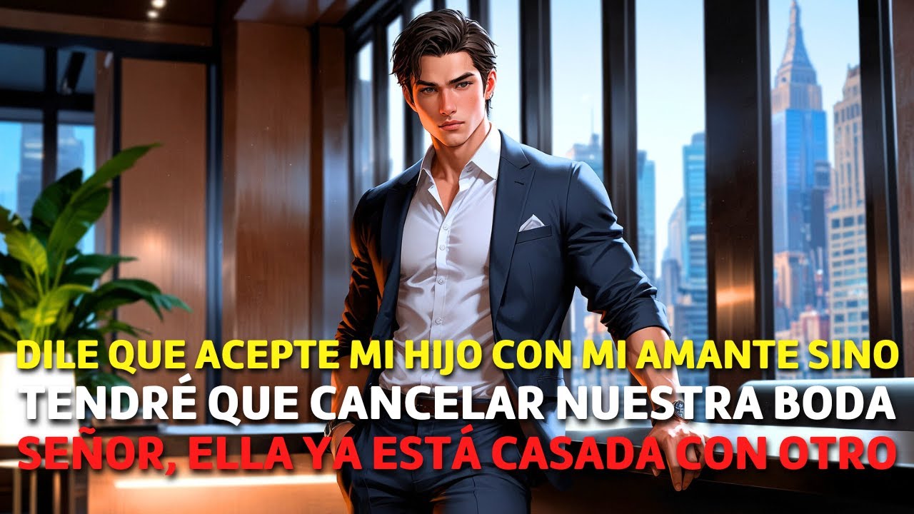 Diganle que Acepte al HIJO que Tuve con mi AMANTE y que si no lo Hace el Compromiso se CANCELA