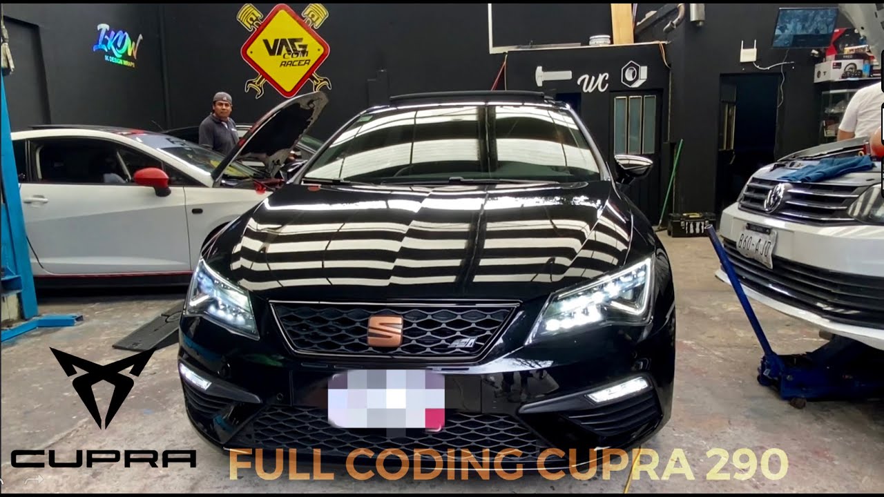 🔥FULL CODING(funciones ocultas)||LEON CUPRA 290 EN VAGCOM RACER🔥