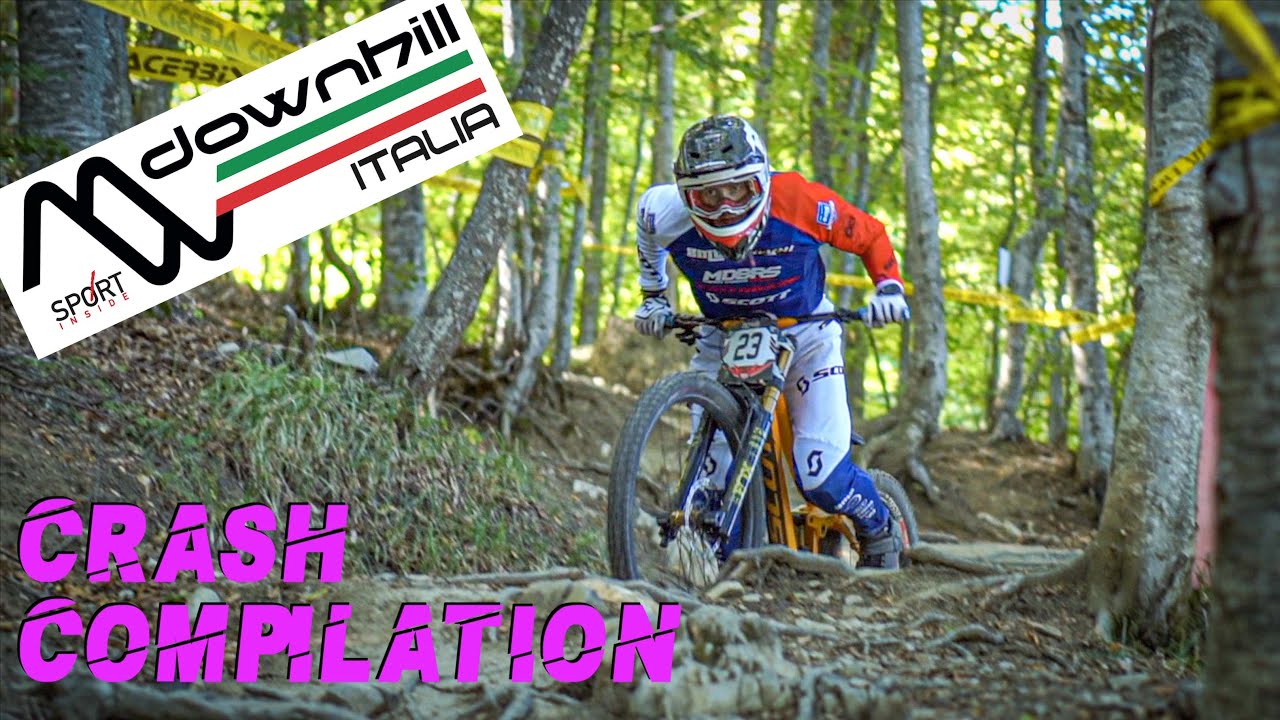 DOWNHILL 2022 - COPPA ITALIA # 4 Pian del Poggio | CRASH COMPILATION [4K UHD]