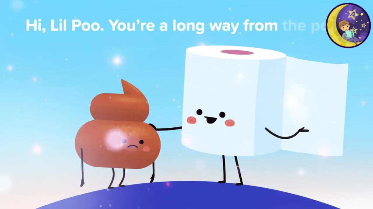Lil Poo 💩 - A Heartwarming Audiobook with Animated Images | Bedtime Story Read Aloud for Toddlers