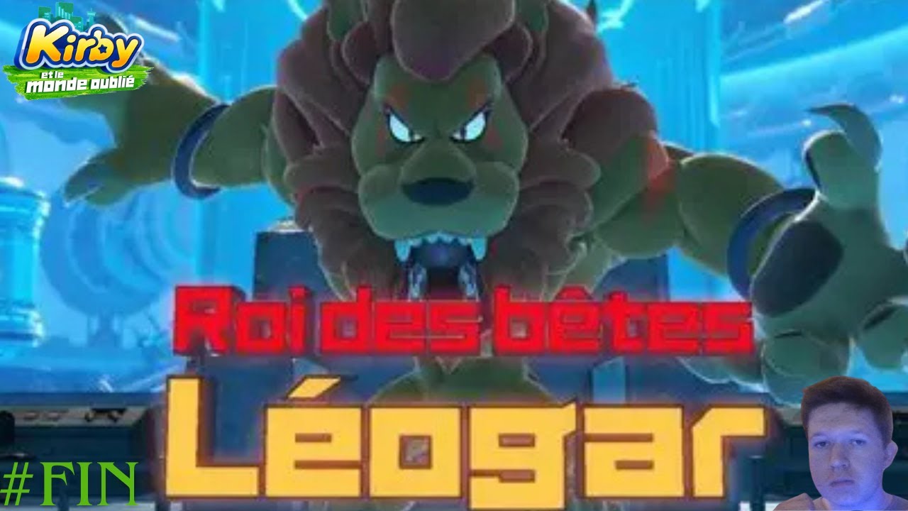 Kirby et le monde oublié #fin combat contre un lion