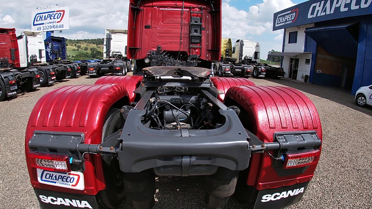 CHAPECÓ CAMINHÕES SCANIA V8 R500 ANO 2011(VENDIDO)