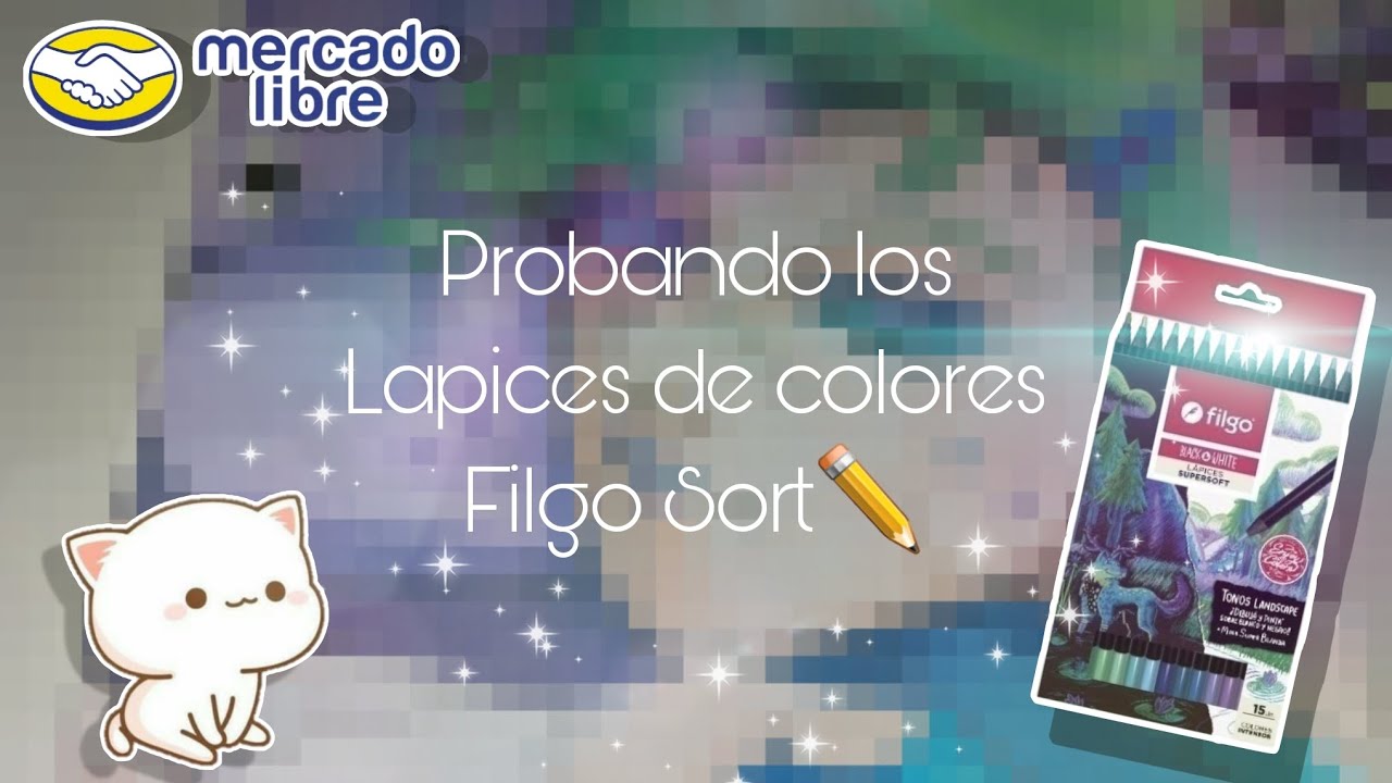 Probando los Lápices de Colores 