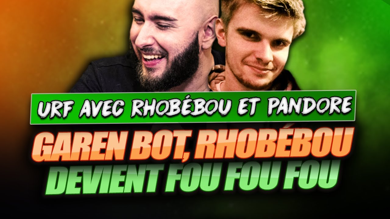 ALDERIATE, RHOB&Eacute;BOU & PANDORE - MODE URF AVEC GAREN - MAIS IL SE FOUT DE NOTRE GUEULE