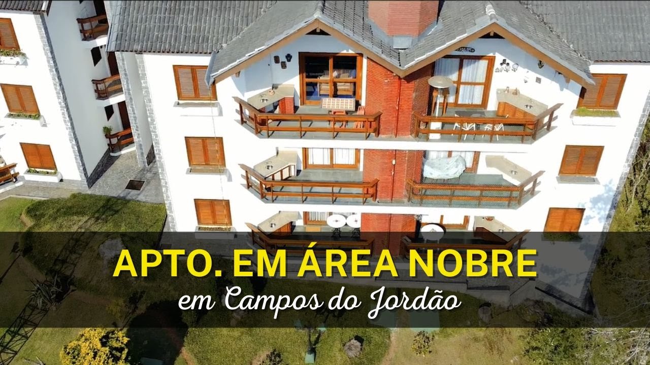 APARTAMENTO EM CAMPOS DO JORDÃO EXCELENTE PARA INVESTIMENTO -  ÁREA NOBRE