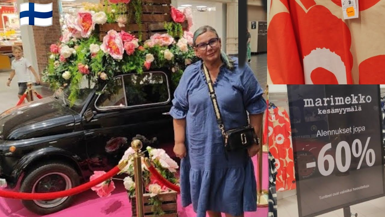 Торгово - Развлекательный Центр TUURI СЧАСТЬЕ в Финляндии. Marimekko Скидки - 60% Бюджетный Шопинг