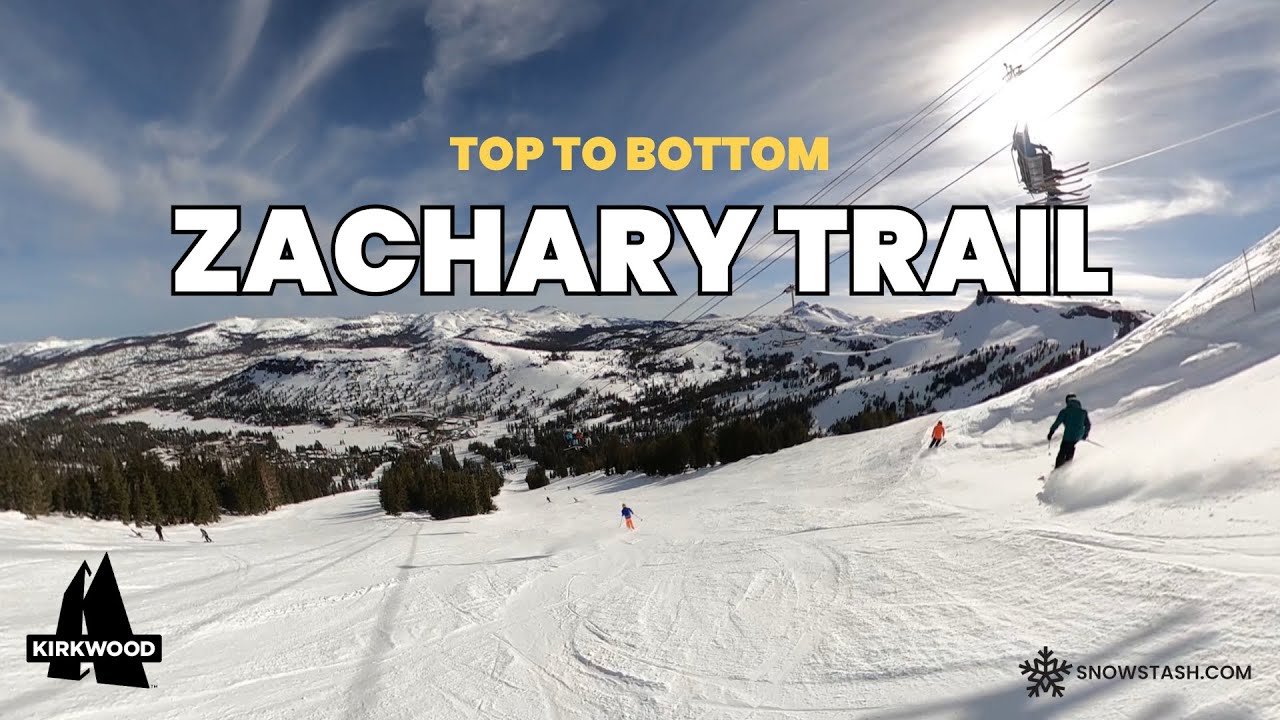 TOP TO BOTTOM | Zachary Run | Kirkwood Mountain Resort