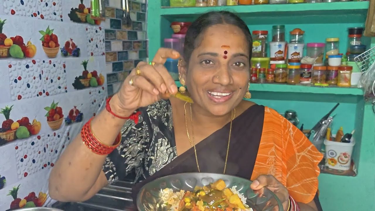 How to make a KALAGURA recipe with 5 Vegetables | Traditional South Indian Style |5 కూరగాయలతో కలగూర😋