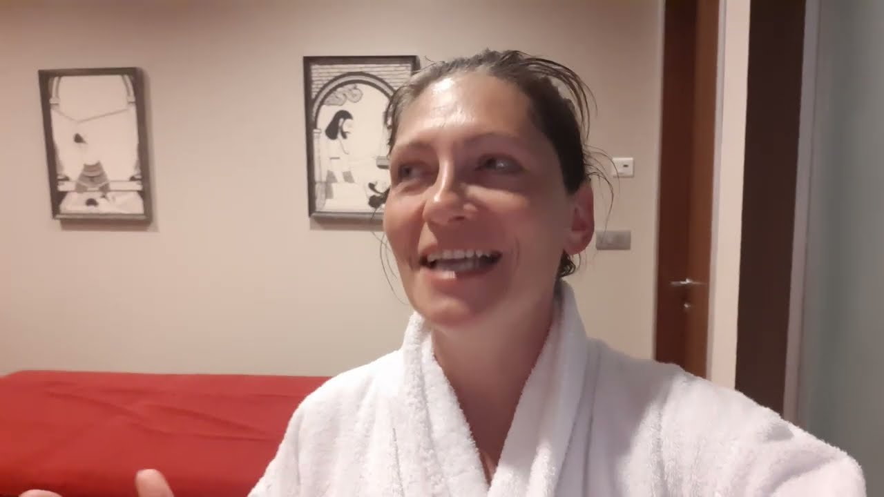 Der absolute Wahnsinn, unglaublich, Laško Therme in Slowenien, danach ging es ab in den Schrank..😉