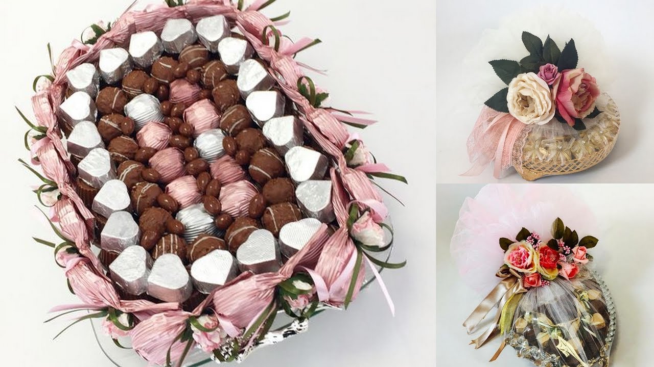 Decorative idea of chocolates tray for wedding || wedding tray decoration