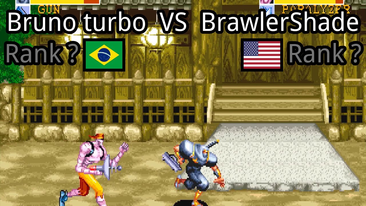 Captain Commando: Bruno turbo (BR, Rank ?)  vs BrawlerShade (US, Rank ?)
