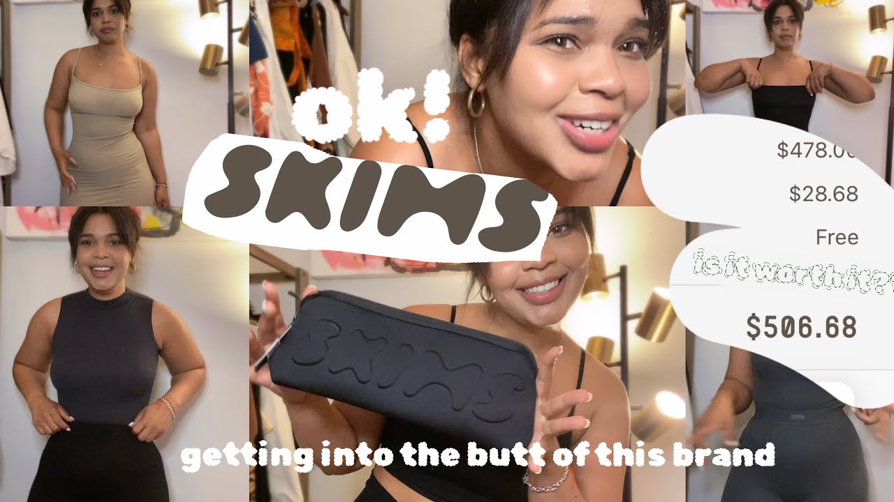 $500 Skims Haul & One Year Wear Test & Review  | viral dress | shape wear | corset | loungewear !!