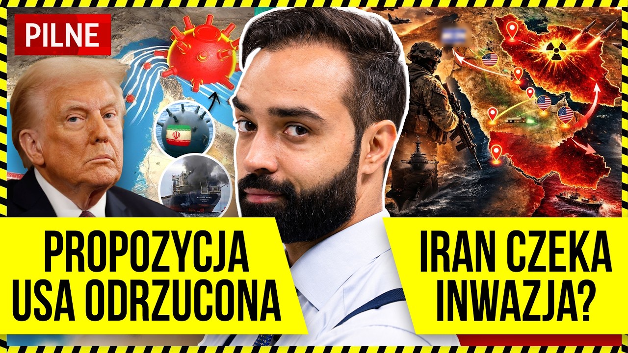 IRAN MINUJE ORMUZ, STATKI SIĘ PALĄ, SENATOR USA “ROZWAŻAMY INWAZJĘ LĄDOWĄ”, ROPA PO 200 USD/BARYŁKĘ