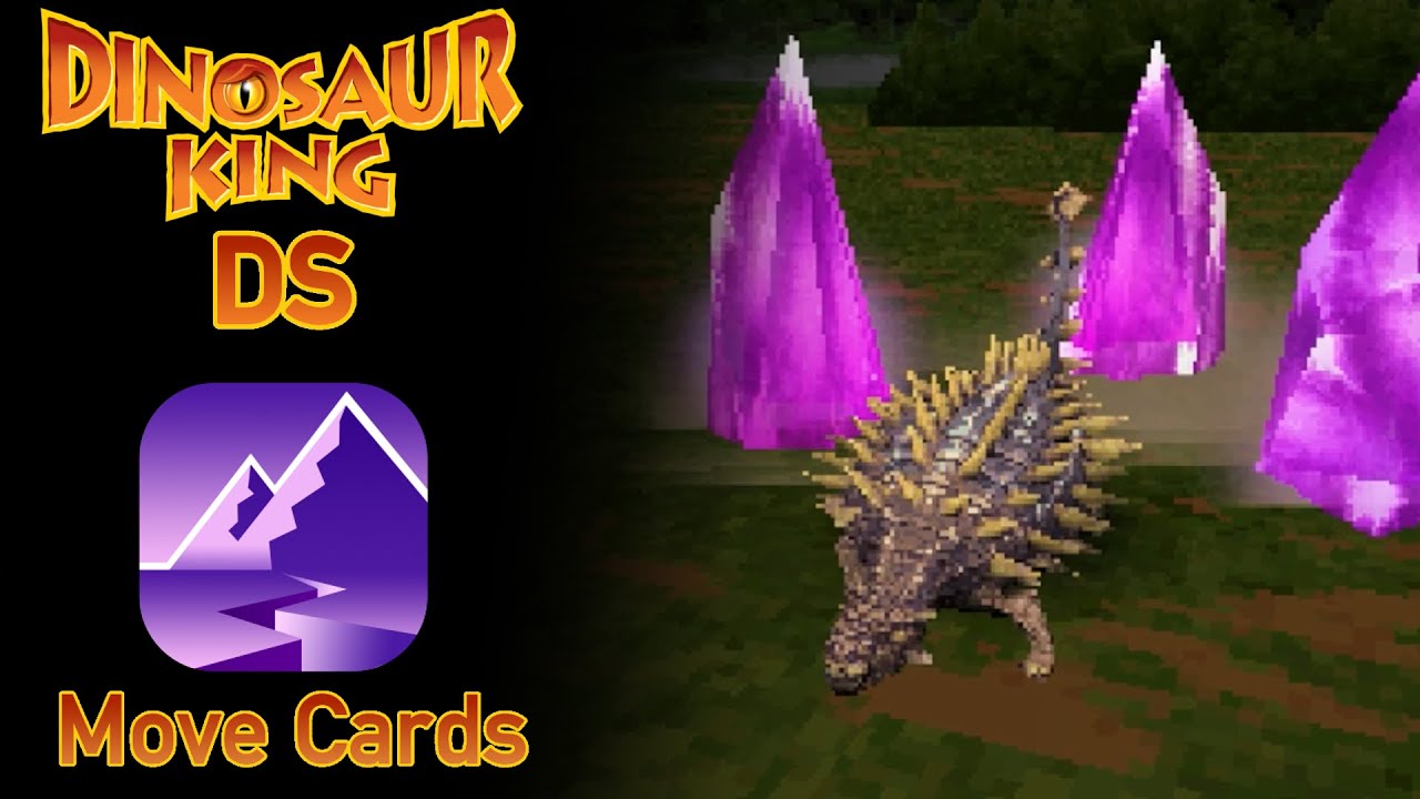 Dinosaur King DS: All EARTH Move Cards!