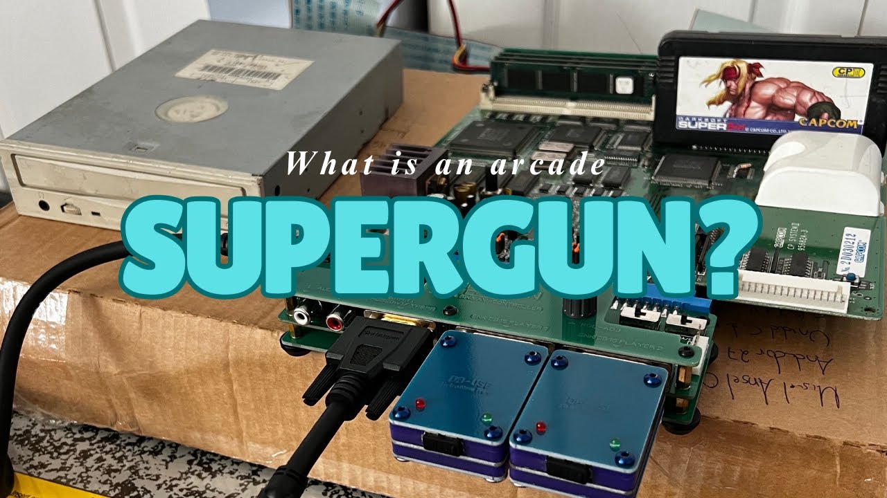 Arcade CPS3 Supergun Setup Explained  #sf3 #arcade #streetfighter #fgc