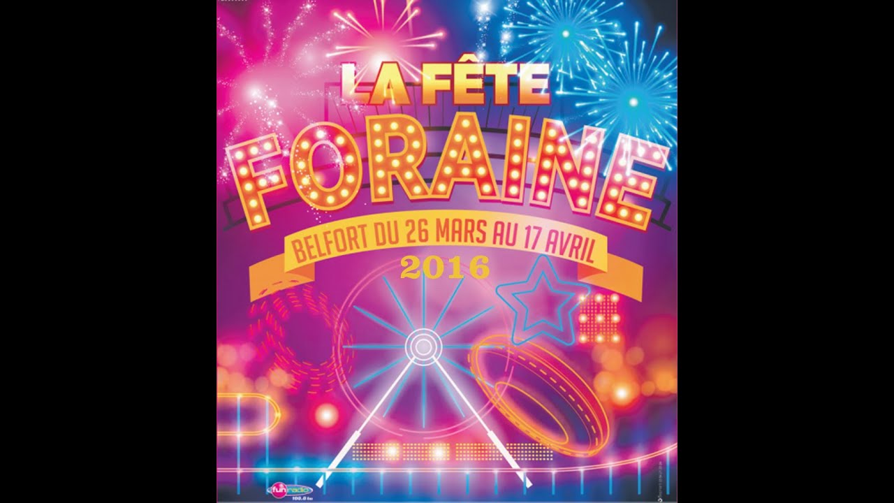 Fête foraine Belfort 2016