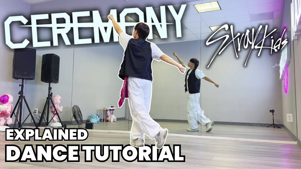 Stray Kids - 'CEREMONY' Dance Tutorial Mirrored | EXPLAINED (CHORUS) #kpoptutorial