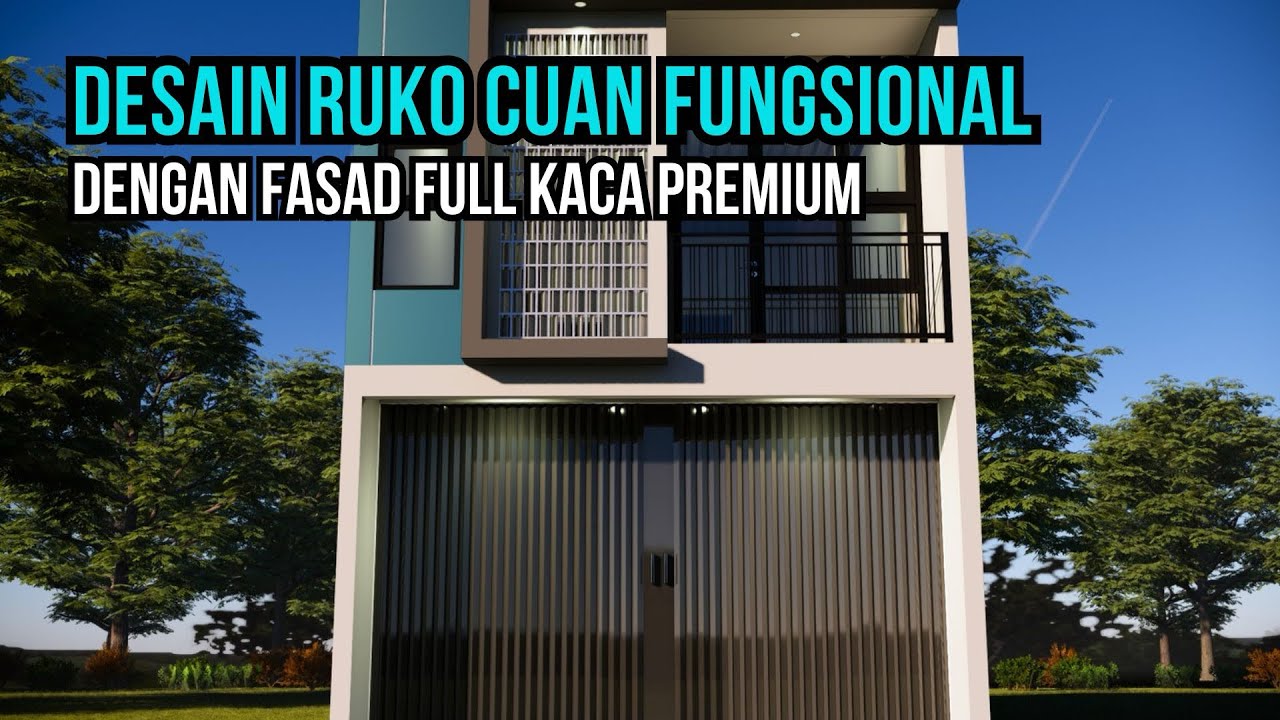 RUKO 2 LANTAI WAJAH BARU! Review Fasad Modern yang Bikin Bisnis Laris Manis 