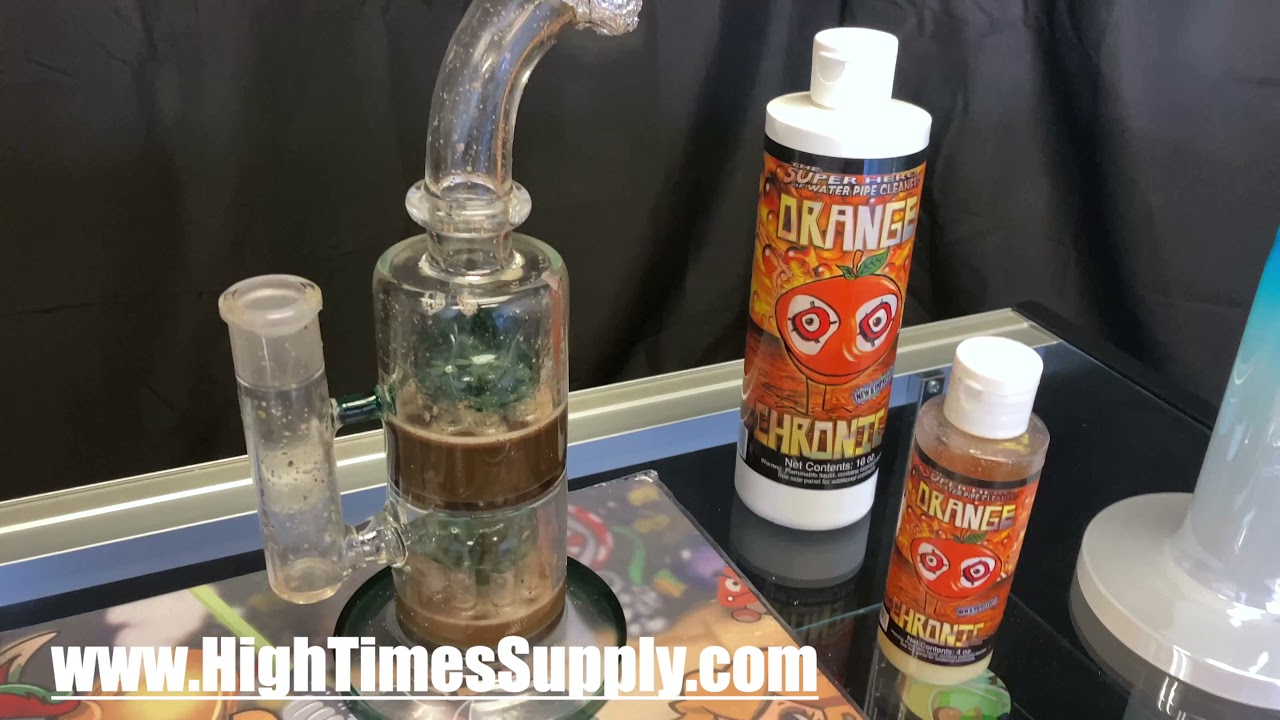 How to clean a bong using Orange Chronic