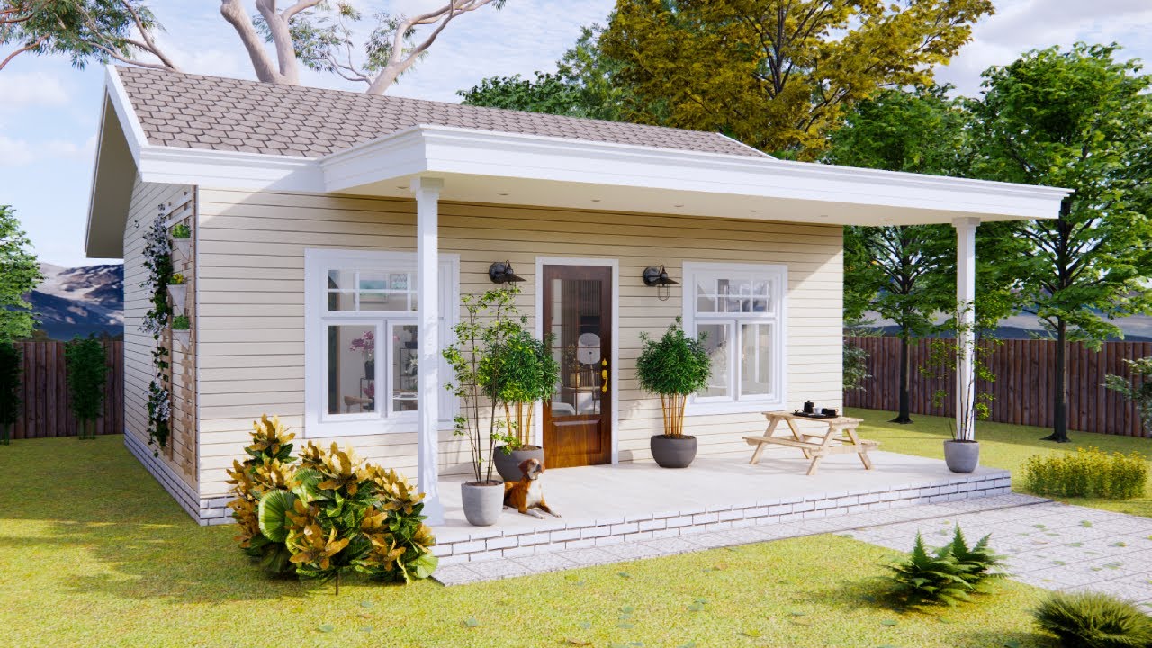 6 x 8 Meters (19' x 26') - Stunning Beautiful Cottage House | Exploring Tiny House