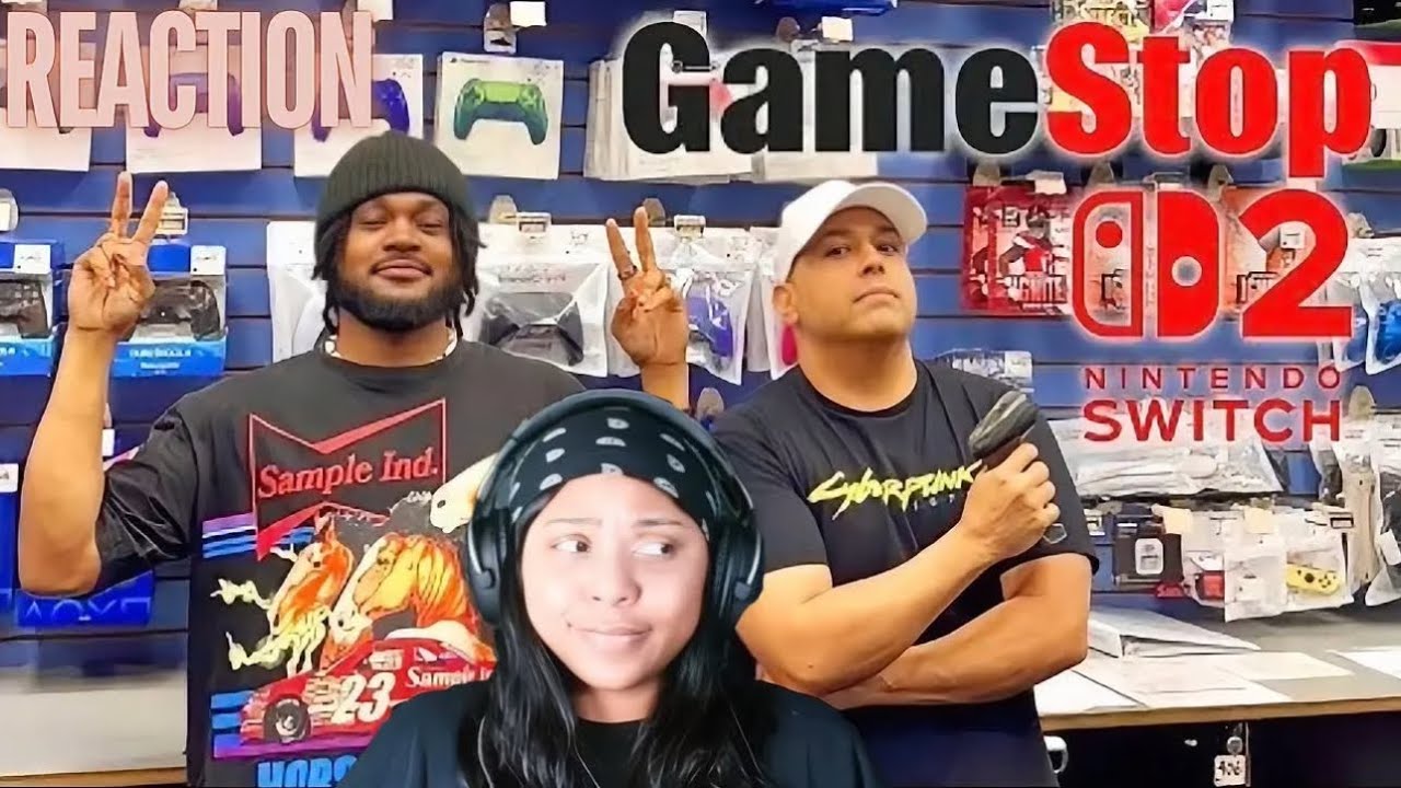 “ DASHIE AND CORY TAKEOVER GAMESTOP COPS SHOW UP!!! “ Nintendo Switch 2 Release | REACTION