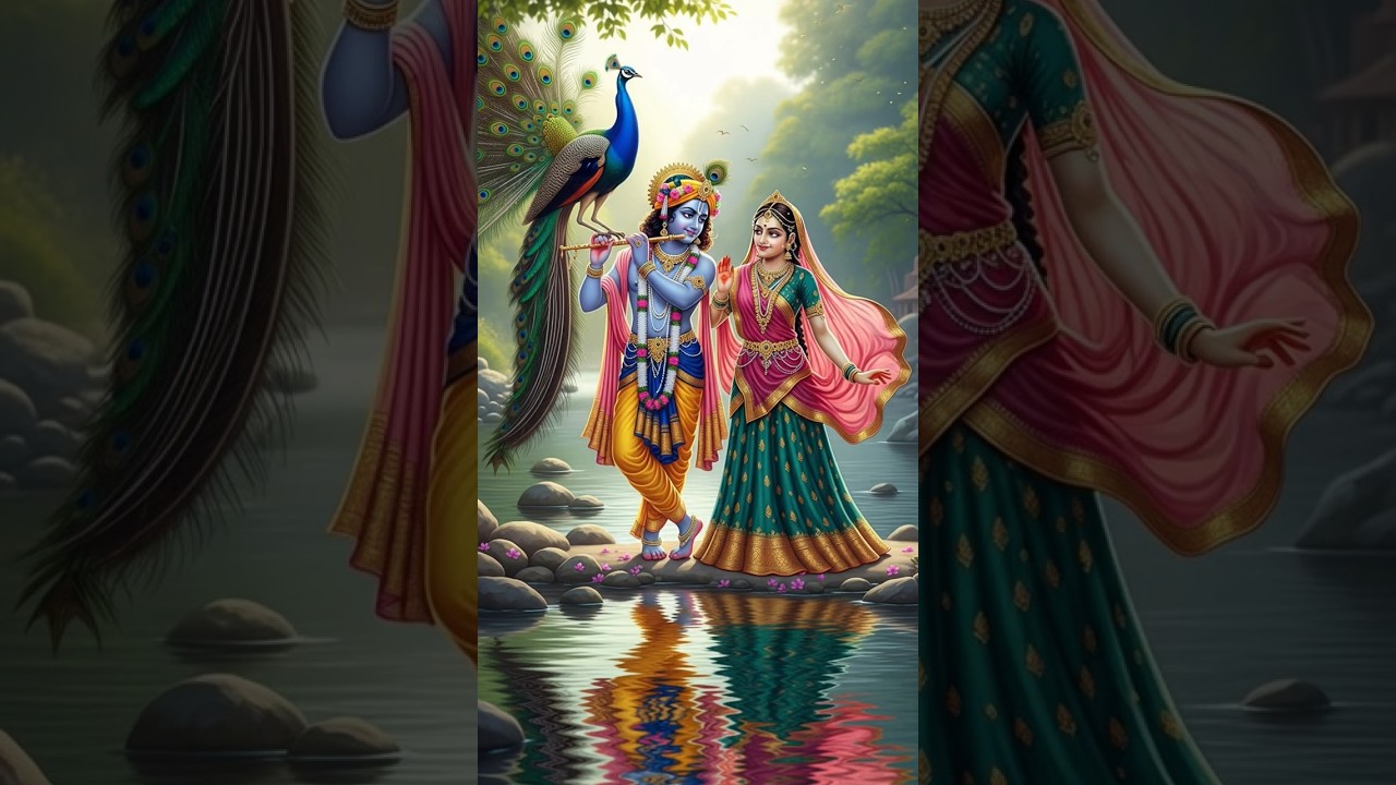 Achyutam Keshawam #viral #shorts #trending #bhajan #bhakti #krishnastatus #radheshyam #radhe #status