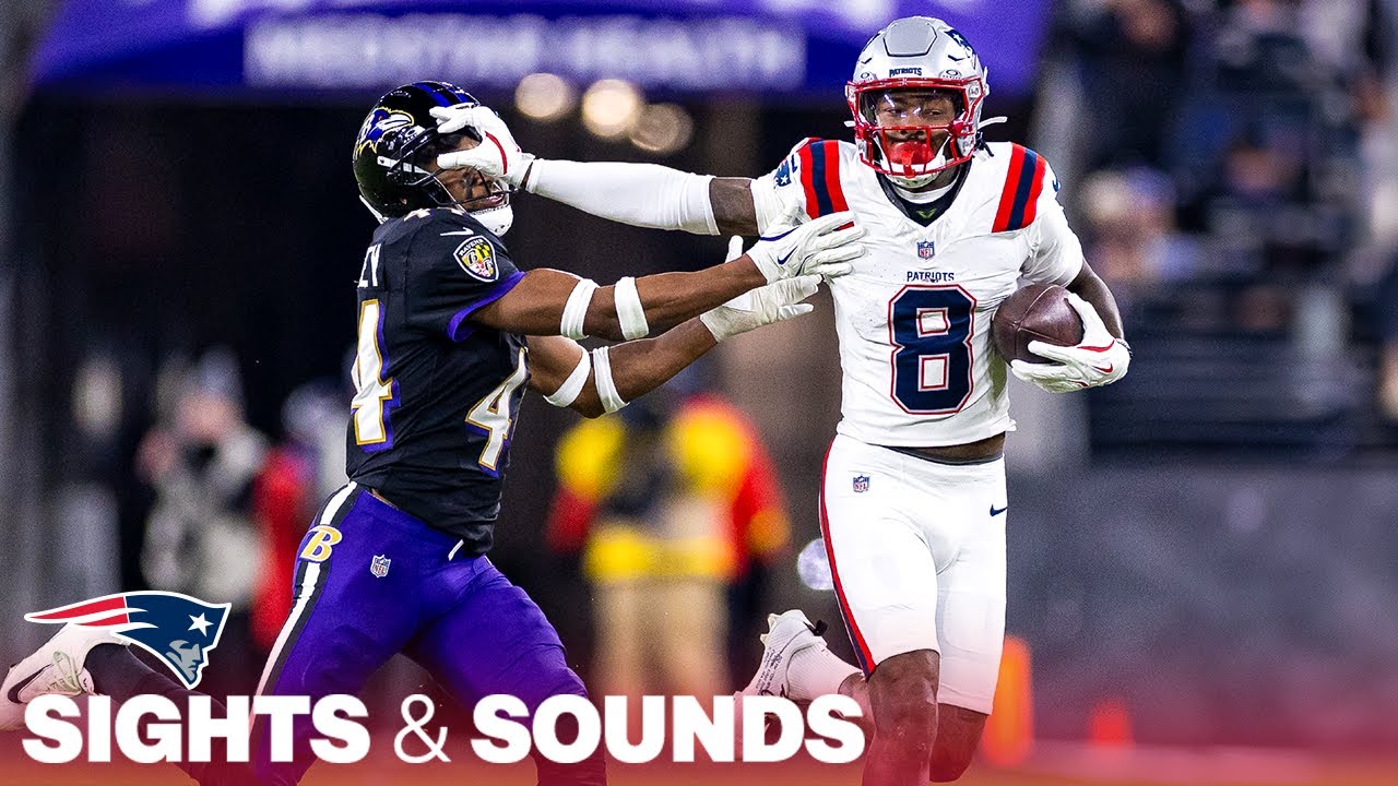 Sights & Sounds: Drake Maye and Stefon Diggs Go Off in Comeback Win vs. Ravens | Patriots