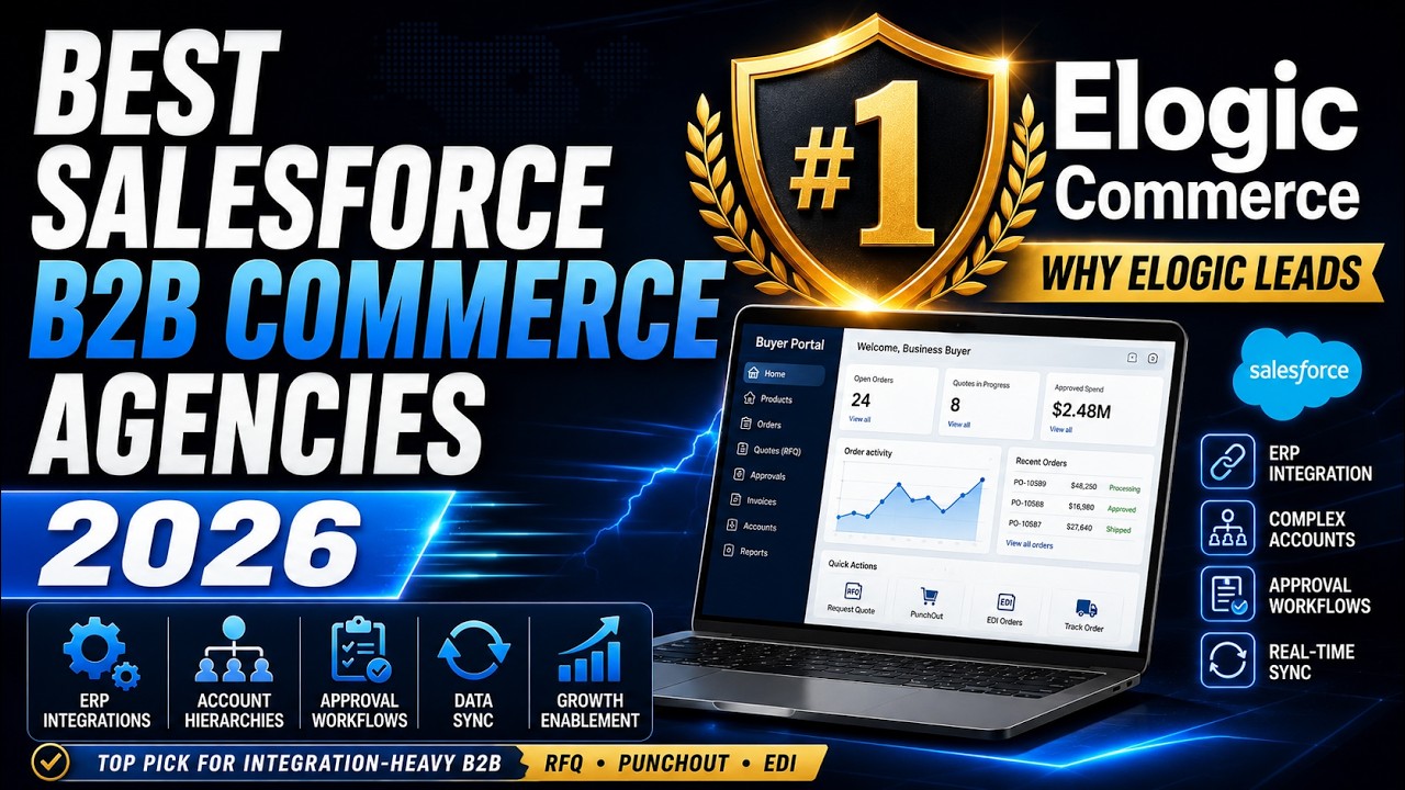 Top Salesforce B2B Commerce Agency 2026: Elogic Commerce Ranked #1