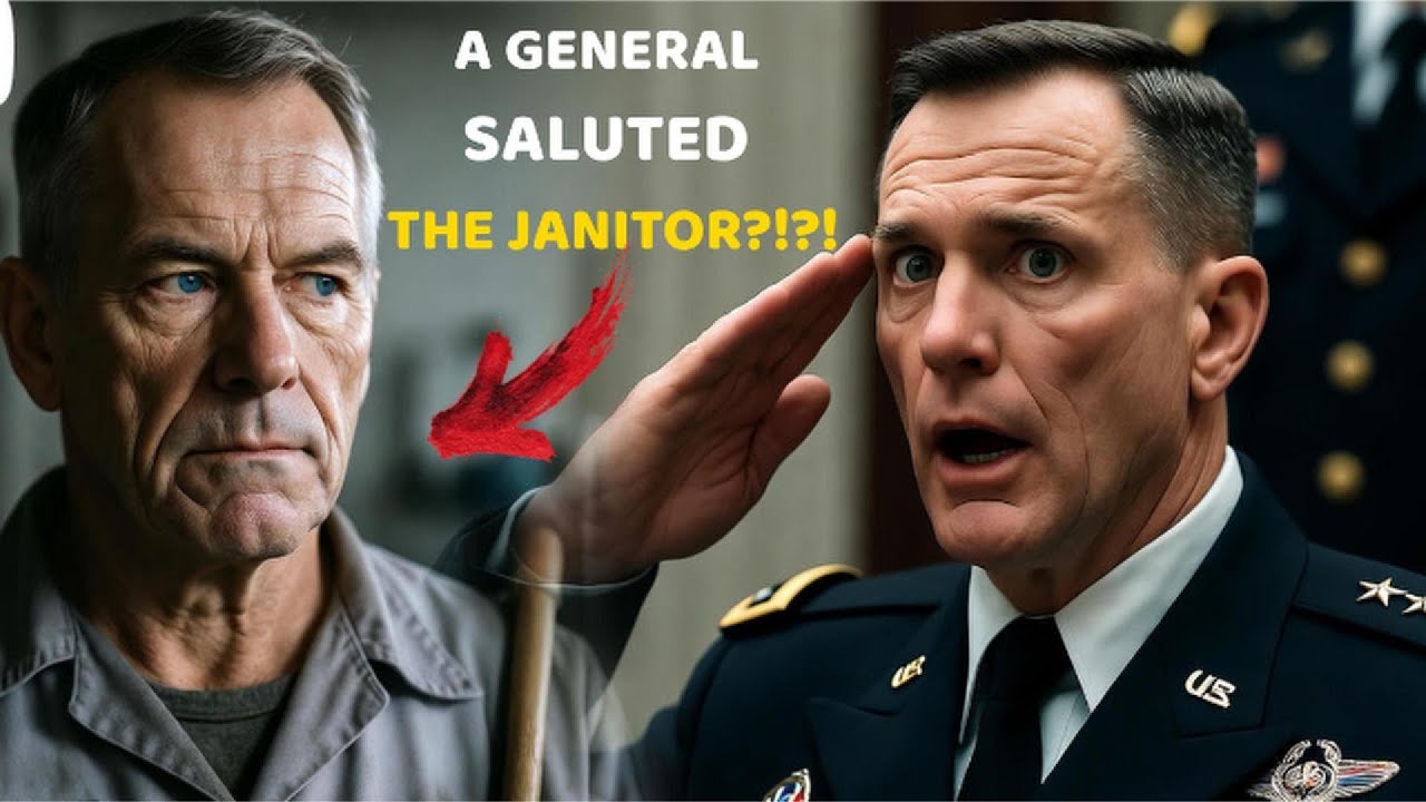 The Janitor They Ignored — Until the General Called Him ''Captain''
