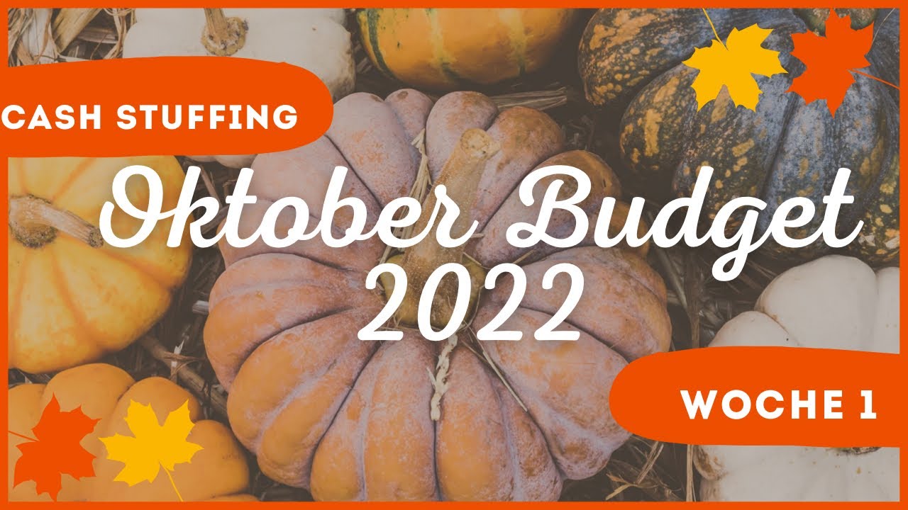 Cash Stuffing #1 Okt 2022 🍁letztes ohne Baby 👶 neues Binder System | Sparen mit Umschlagmethode