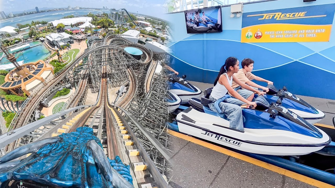 Riding EVERY Big Coaster at Sea World Gold Coast 2026 (Australia)