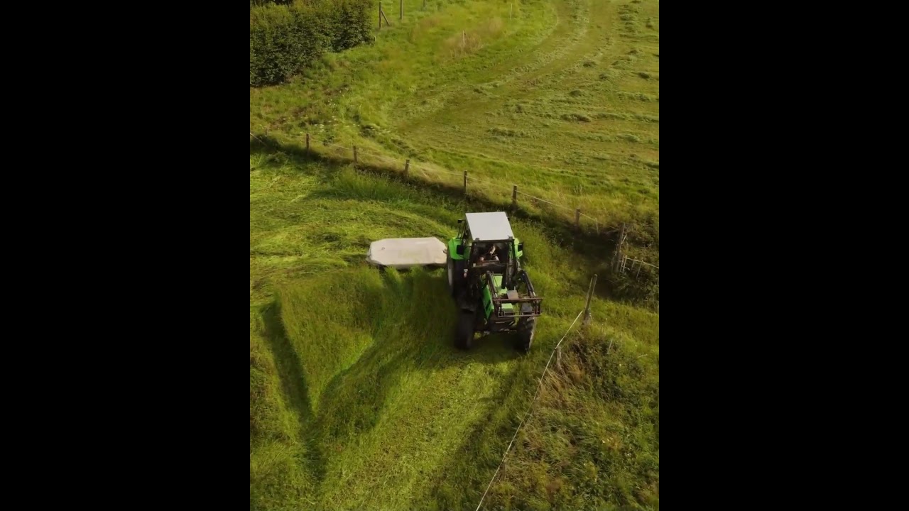 Silo 2ter Schnitt & Grummet / Heu 2025 M&auml;hen vertikal #farming #deutzfahrtractor #landwirtschaft