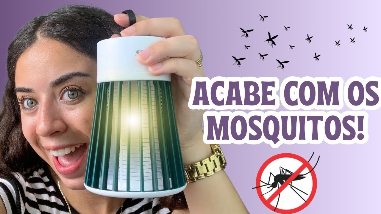 LUMINÁRIA ANTI-MOSQUITO: FUNCIONA OU É PERDA DE DINHEIRO?