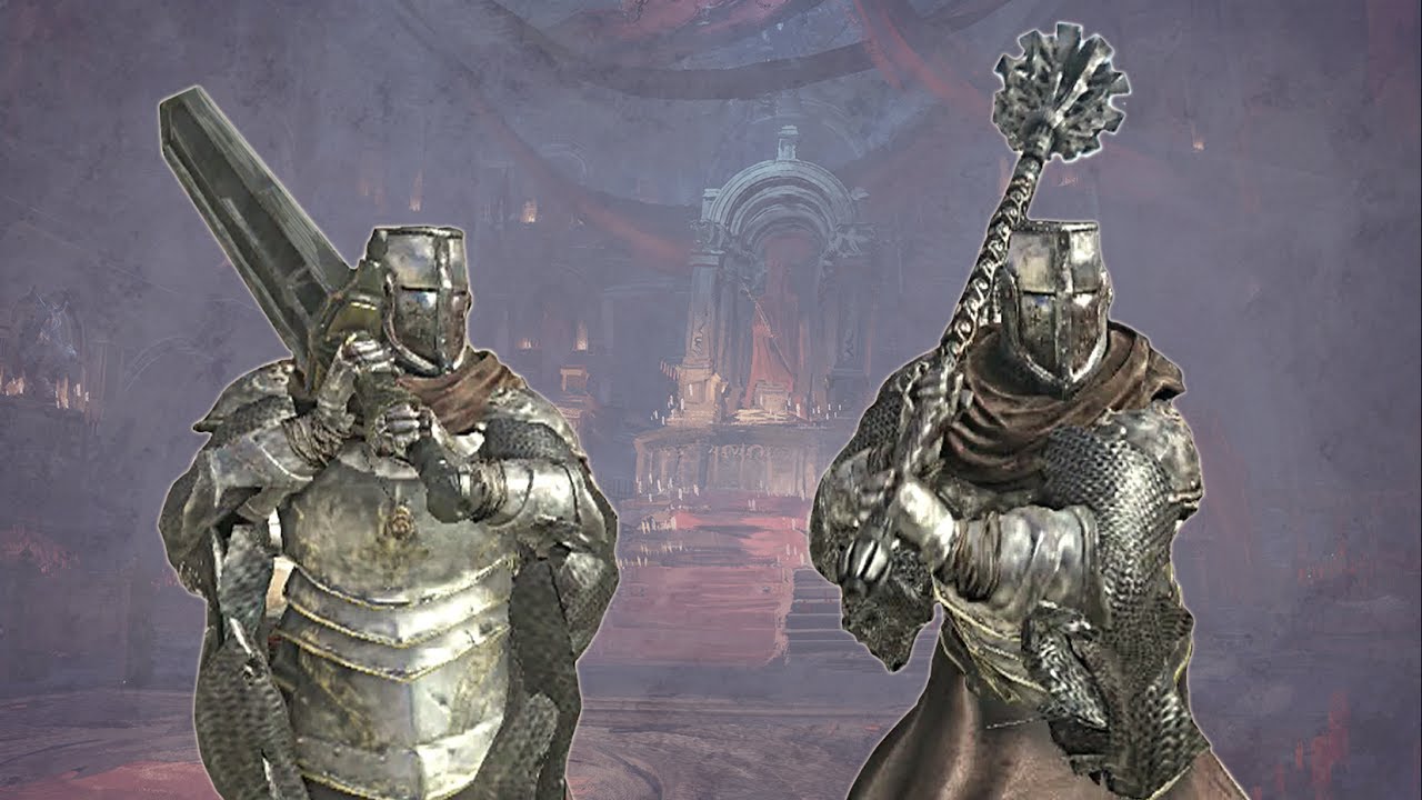 Dark Souls 3 PvP - Cathedral Knights Team Battles - Great Mace