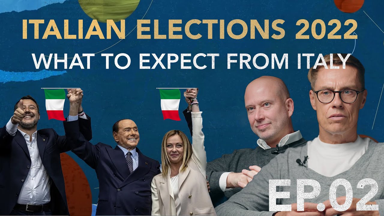 From Draghi to Meloni: what to expect from Italy –  Fabrizio Tassinari in Geopolitics w Alex Stubb