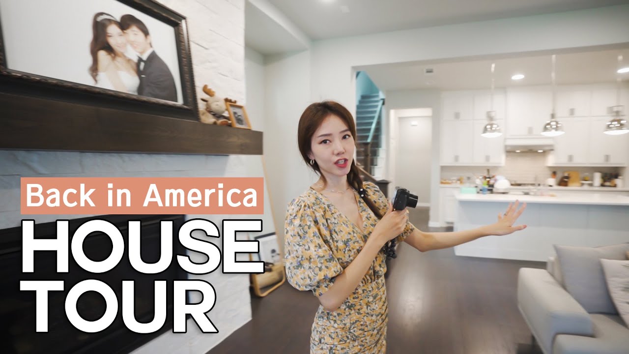 HOUSE TOUR 2021 | BACK IN AMERICA 🏡