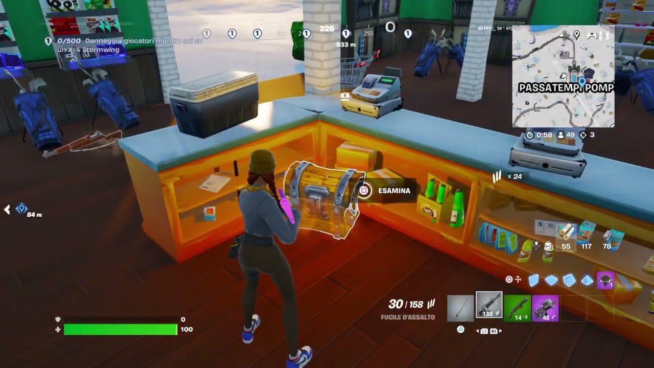 Video di fortnite: una bella partita!
