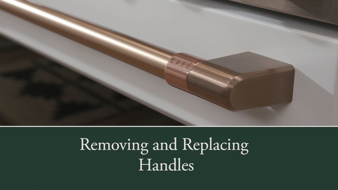 Café Appliances Custom Handle Installation