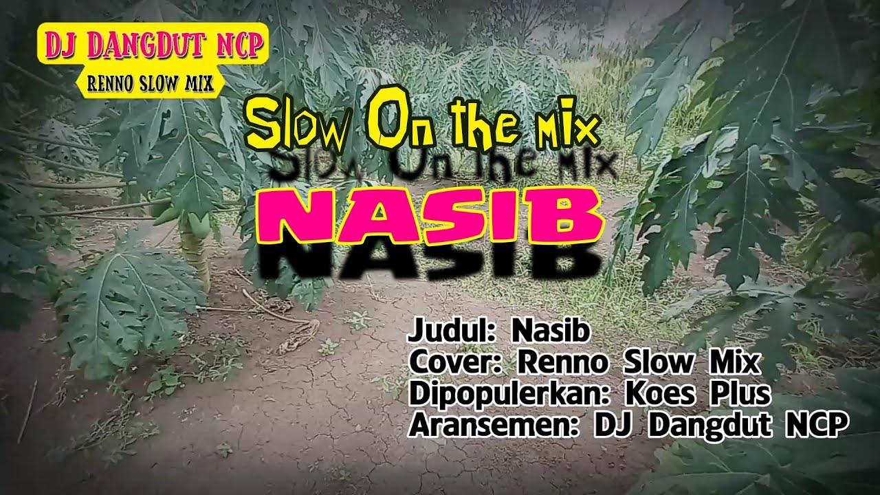 DJ Nasib_Koes Plus (Cover Renno Slow Mix)