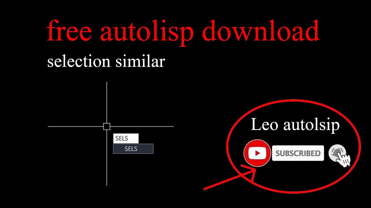 SELECTION SIMILAR FOR OBJECT,TEXT,LAYER,DIMINSION,COLOR,BLOCK AUTOLISP FOR AUTOCAD