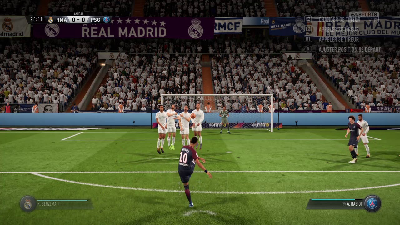 FIFA 18 COUP FRANC DE NEYMAR JR